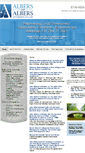 Mobile Screenshot of alberslaw.com